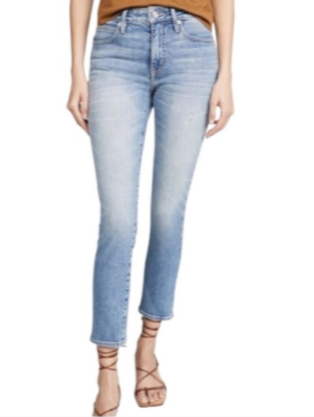 SLVRLAKE Lou Lou Slim-Leg Mid-Rise Jeans